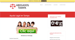 Desktop Screenshot of abogadostampa.com